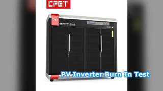 PV Inverter Yanma Odası Test Sistemi