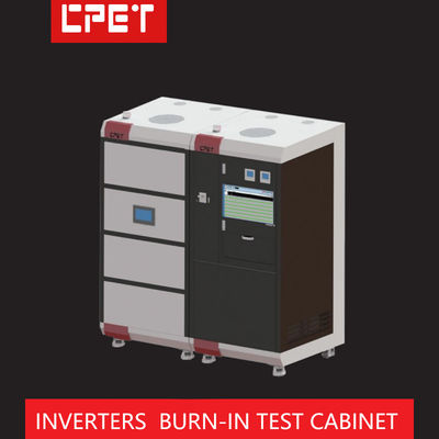 Büyük ölçekli ipli fotovoltaik invertörler test kabininde yanıyor